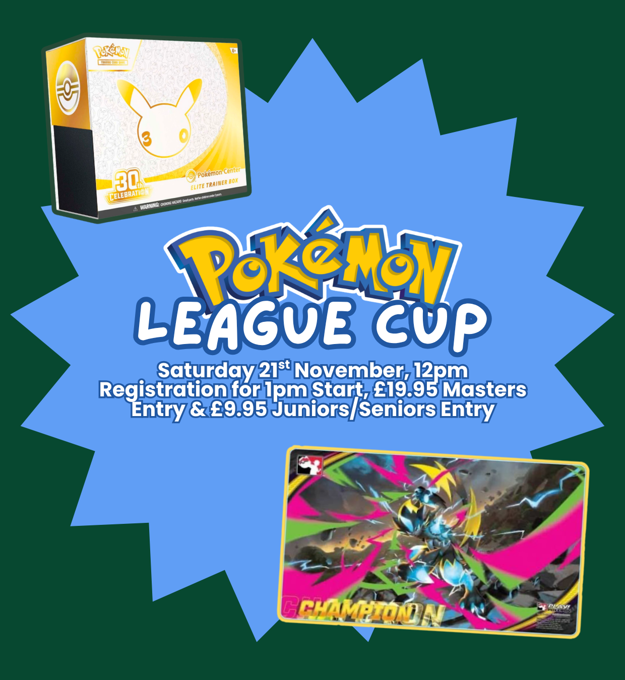 21/11/2026 TICKET - Pokémon TCG: Official Pokémon Cup