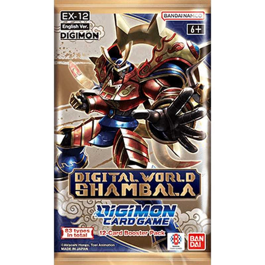 Digimon Card Game: Extra Booster - Digital World Shambala EX-12 Booster Box