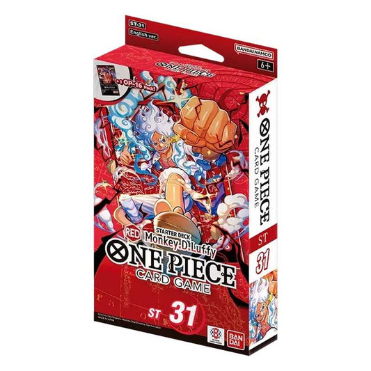 PRE-ORDER: One Piece TCG - Starter Deck ST31 - Monkey.D.Luffy