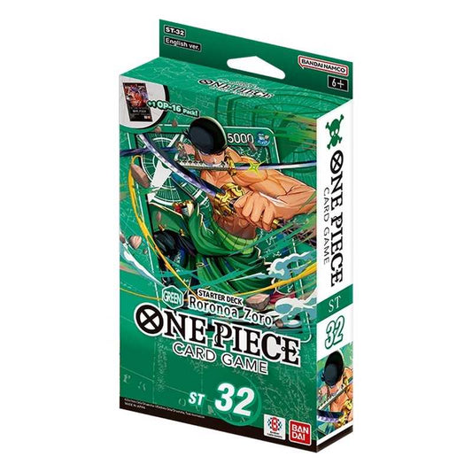 PRE-ORDER: One Piece TCG - Starter Deck ST32 - Roronoa Zoro