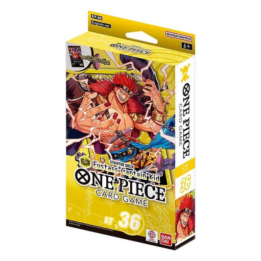 PRE-ORDER: One Piece TCG - Starter Deck ST36 - Eustass "Captain" Kid