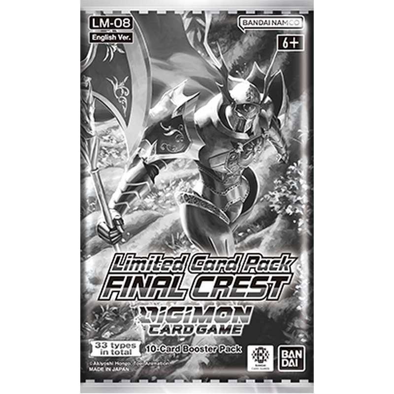 Digimon Card Game: Limited Card Pack - Final Crest LM-08 Booster