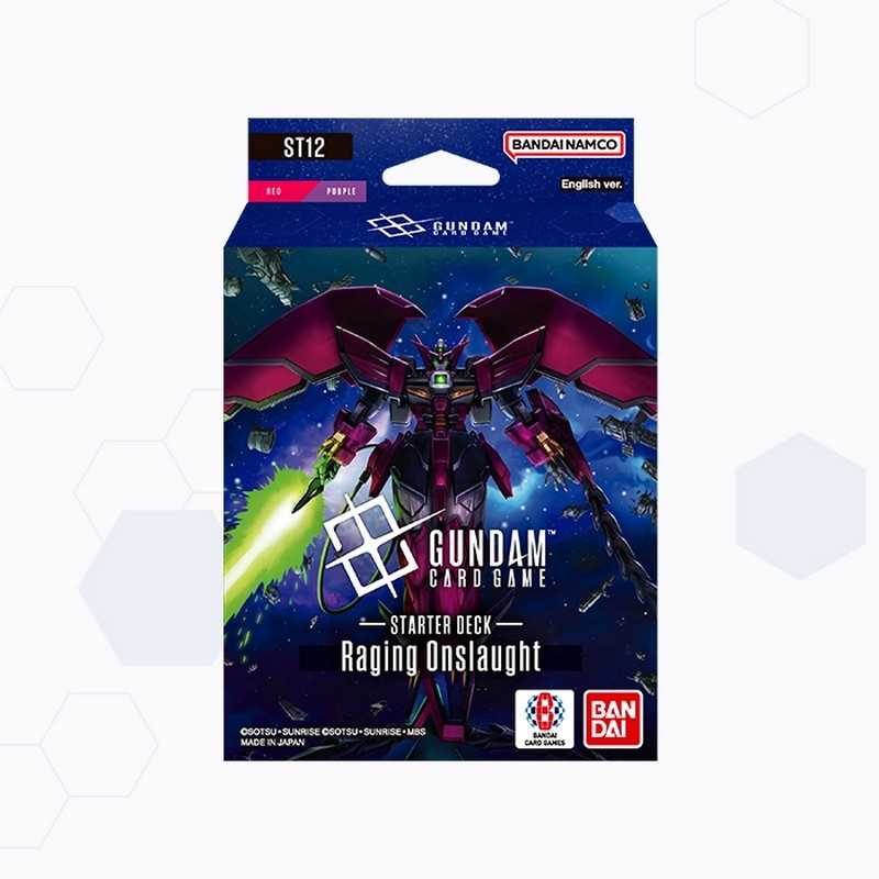 PRE-ORDER: Gundam Card Game: Starter Deck - Raging Onslaught ST12