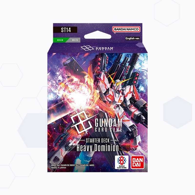 PRE-ORDER: Gundam Card Game: Starter Deck - Heavy Dominion ST14