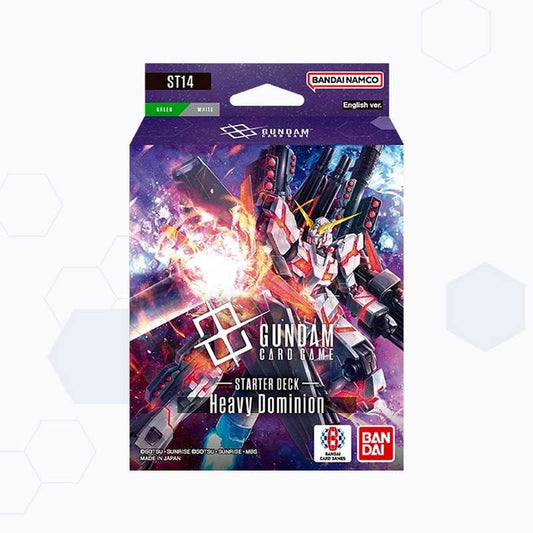 PRE-ORDER: Gundam Card Game: Starter Deck - Heavy Dominion ST14
