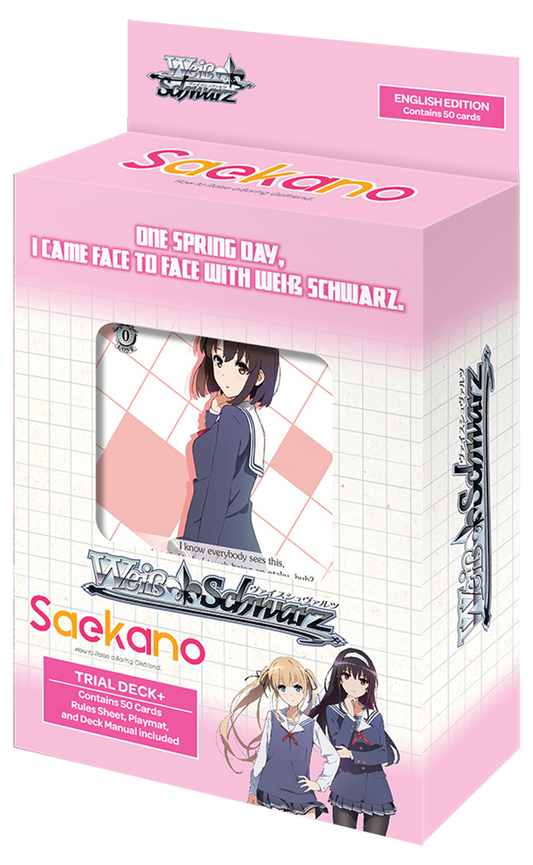 Weiss Schwarz: Saekano - How to Raise a Boring Girlfriend Trial Deck Plus