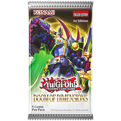Pre-Order: Yugioh TCG - Doom of Dimensions Booster Box - 24.09.25