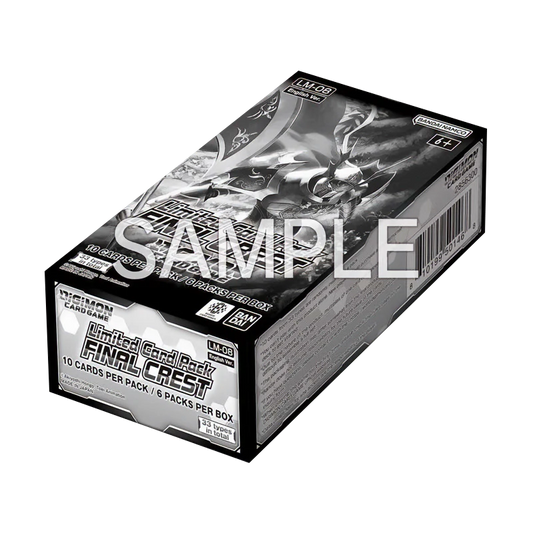 Digimon Card Game: Limited Card Pack - Final Crest LM-08 Booster