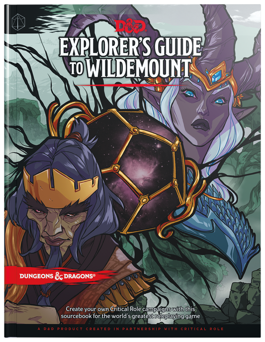 explorers guide to wildemount dungeons and dragons book front cover