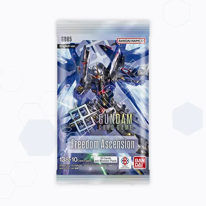 PRE-ORDER - Gundam Card Game: Freedom Ascension GD05 Booster Box