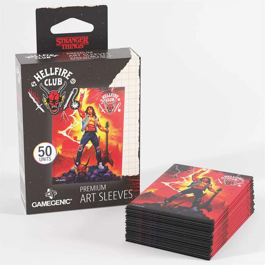 Gamegenic: Stranger Things - Hellfire Club Art Sleeves - Standard Size