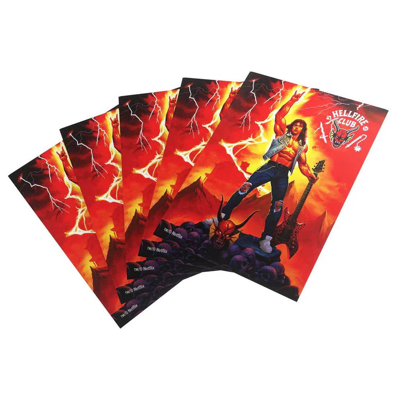 Gamegenic: Stranger Things - Hellfire Club Art Sleeves - Standard Size