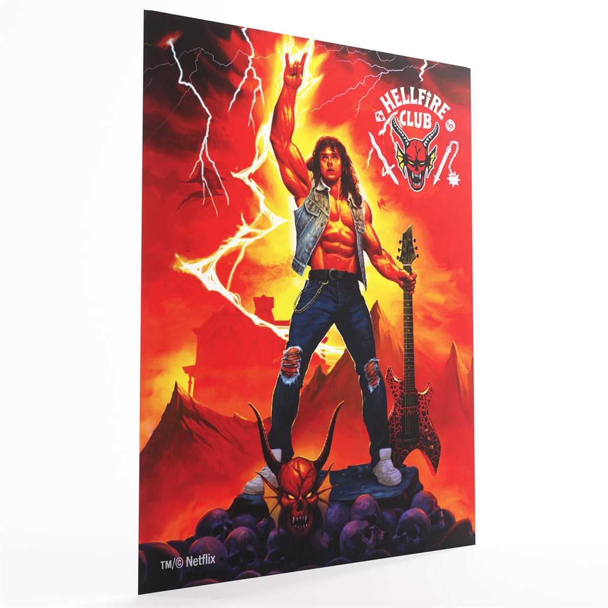 Gamegenic: Stranger Things - Hellfire Club Art Sleeves - Standard Size