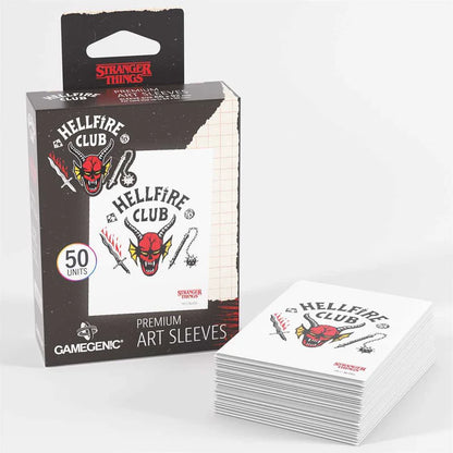 Gamegenic: Stranger Things - Hellfire Club Art Sleeves - Standard Size
