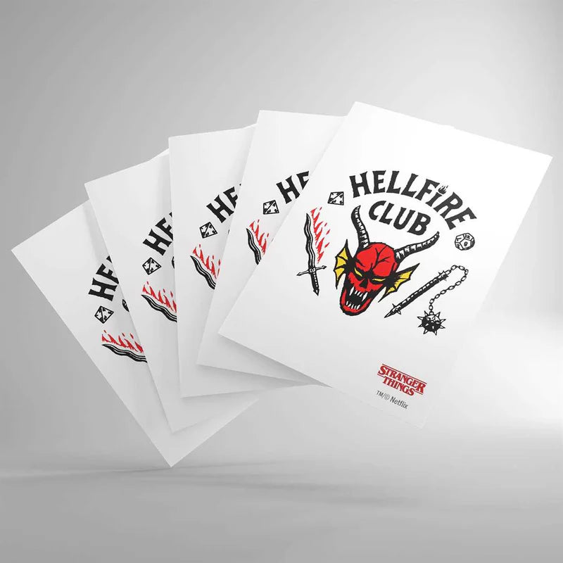 Gamegenic: Stranger Things - Hellfire Club Art Sleeves - Standard Size