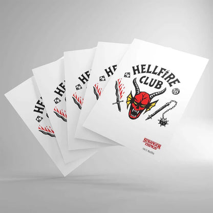 Gamegenic: Stranger Things - Hellfire Club Art Sleeves - Standard Size
