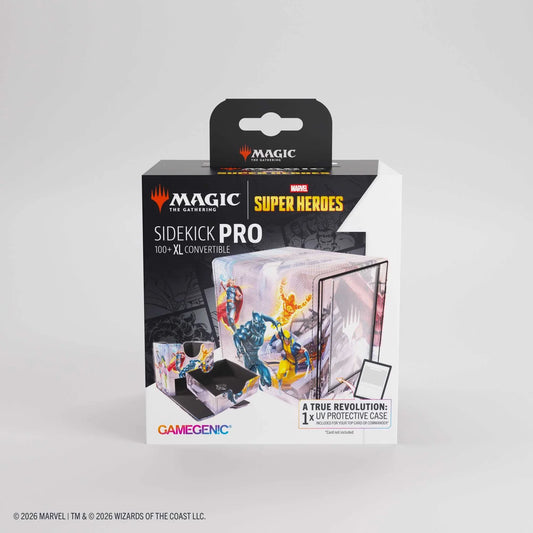 Gamegenic - MTG Marvel Marvel Super Heroes Sidekick PRO 100+ XL Marvel Super Heroes