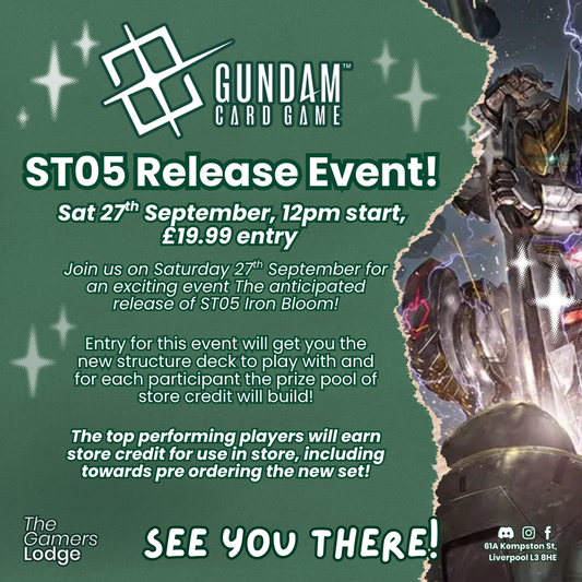 Gundam TCG: ST05 Release Event 27.09.25