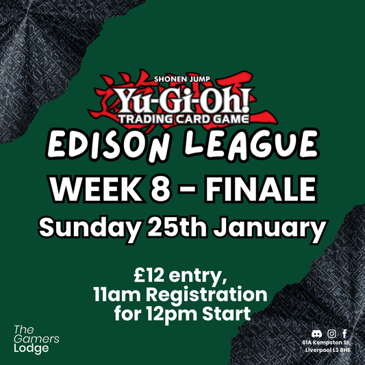 Event Ticket - 25th January 2026 Edison League Week 8 The Finale