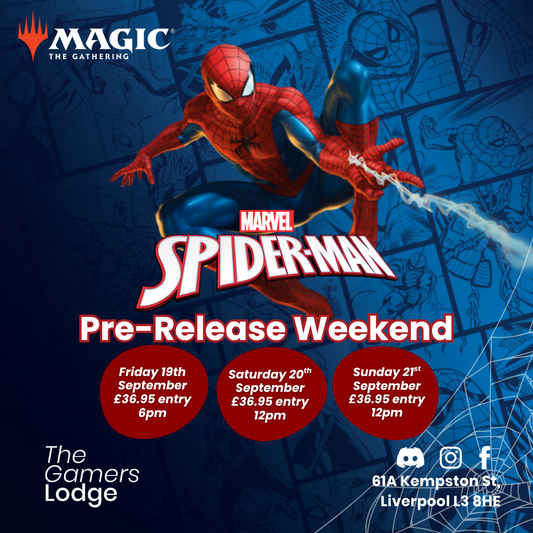 MTG: Universes Beyond Spider-Man - Pre-Release Weekend, Saturday 20th of September 