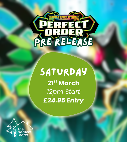 Pokémon TCG: Perfect Order Build & Battle Pre-Release 3 - Saturday 21st March