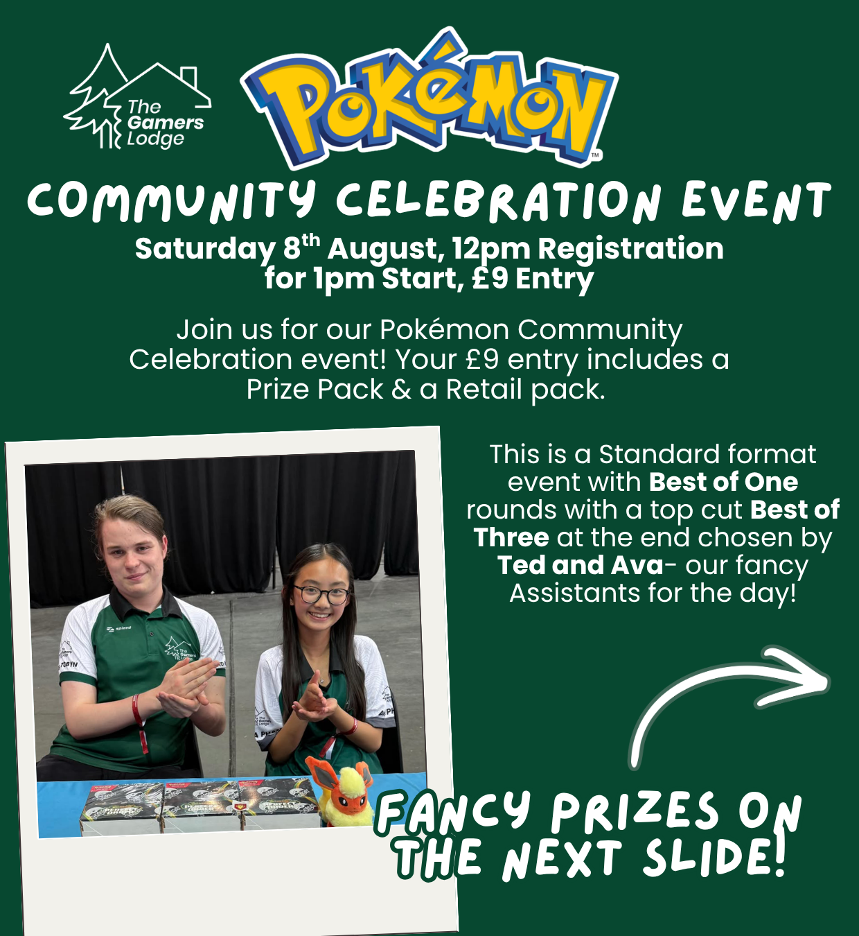 08/08/2026 - Pokemon Community Celebration Event