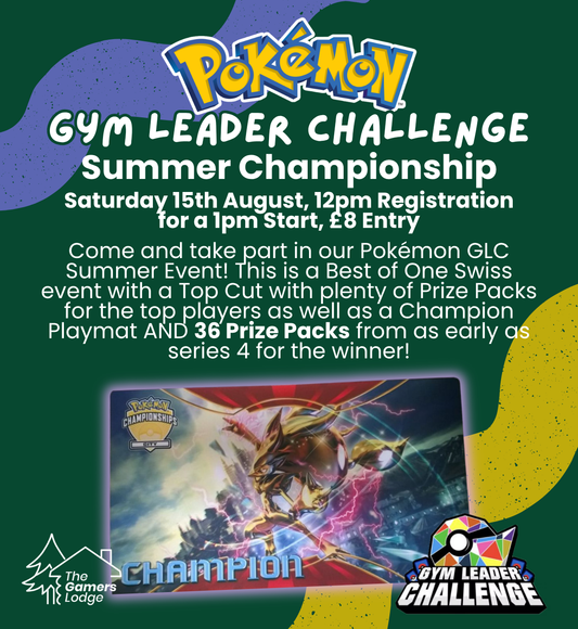 TICKET: Pokémon GLC Summer Championship Event - 15/08/2026