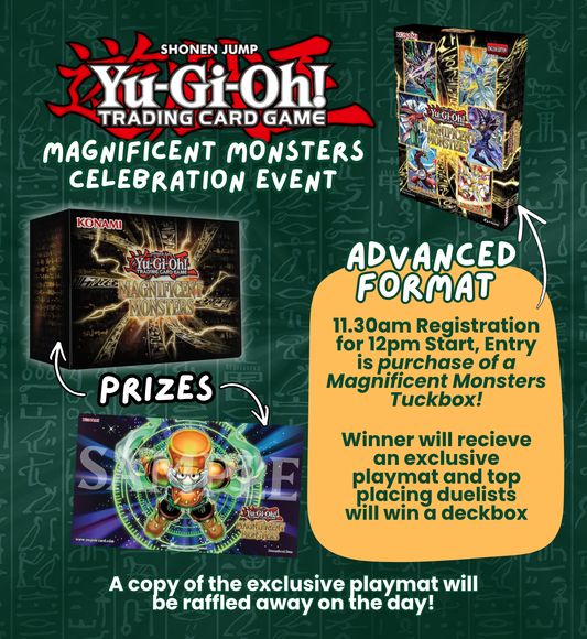 Magnificent Monsters Celebration Event!