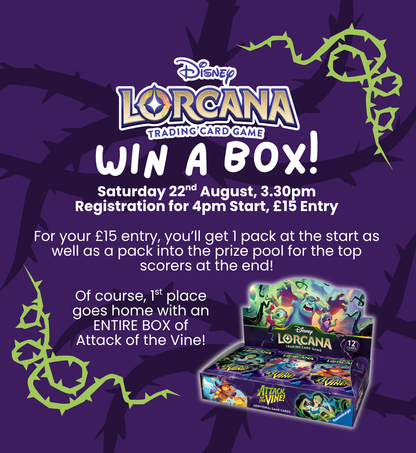 TICKET: Lorcana BOX EVENT - Saturday 22/08/26
