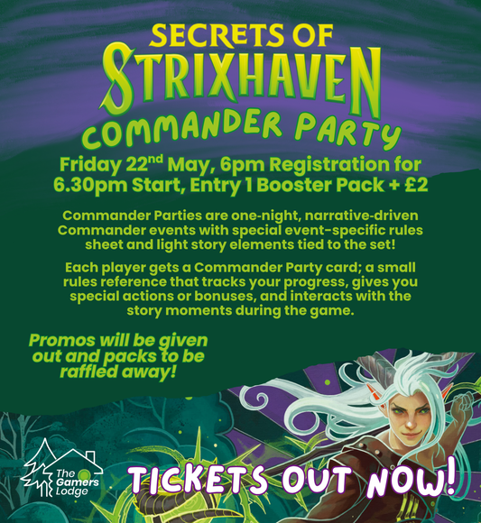 22.05.26 - MTG: Strixhaven Commander Party 