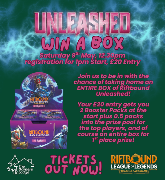 09/05 Event - Riftbound Unleashed WIN A BOX Ticket