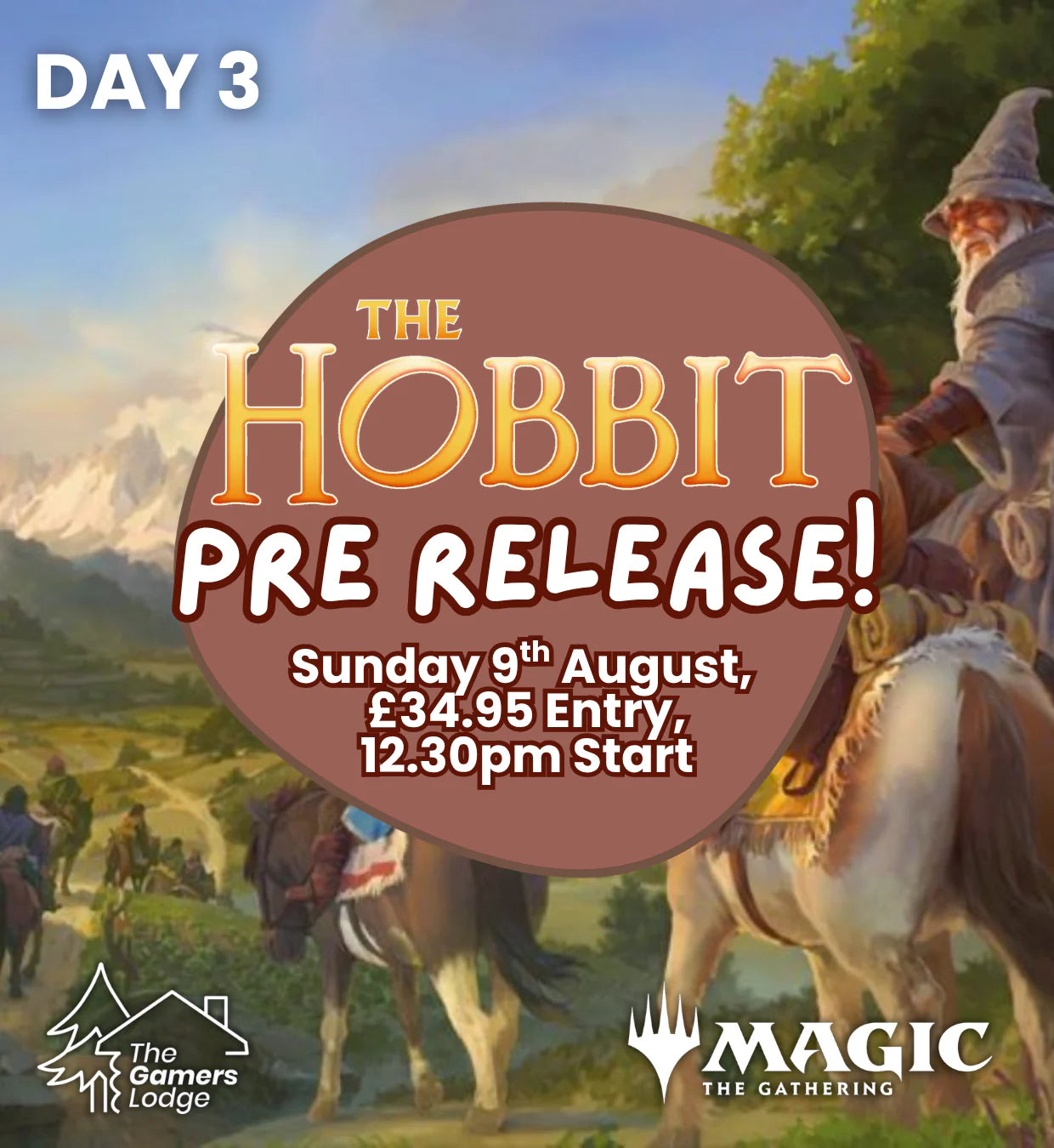 TICKET: MTG - The Hobbit Pre-Release Weekend - SUNDAY 09/08/2026