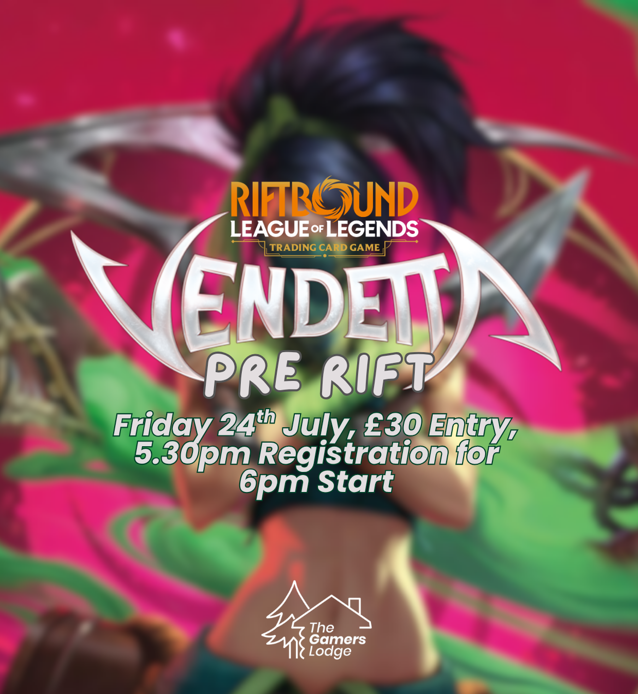 TICKET: Riftbound: Vendetta - Pre-Rift Event - FRIDAY 24/07/26 – The ...
