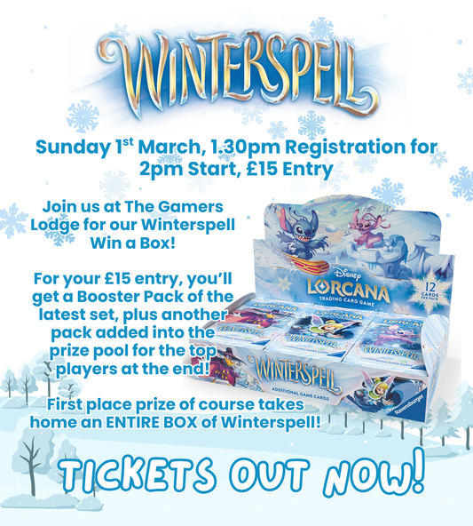 01.03.26 Event - Lorcana Winterspell Set 11 WIN A BOX