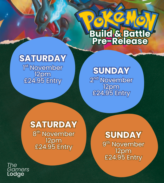 Pokémon TCG: Phantasmal Flame Build & Battle Pre-Release 4! 9th November