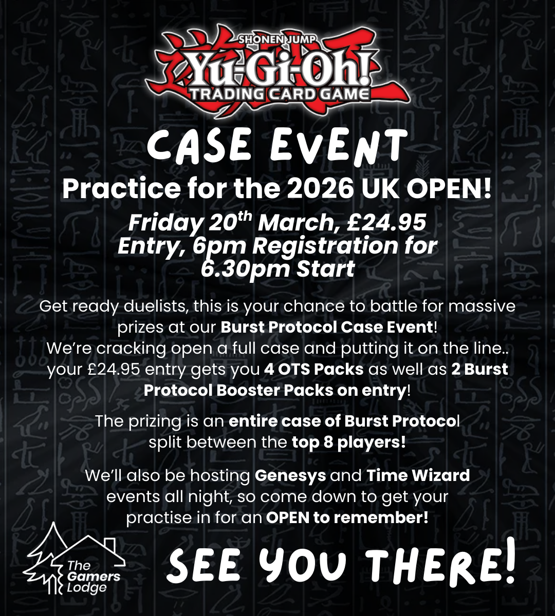 20.03.26 Yu-Gi-Oh! Burst Protocol Case Event Ticket