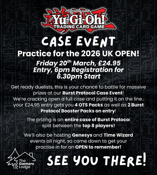 20.03.26 Yu-Gi-Oh! Burst Protocol Case Event Ticket