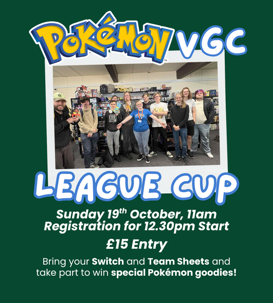 19/10/2025 Pokemon: VGC League Cup Event Ticket