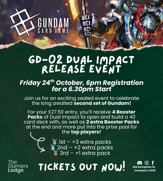 Gundam TCG: GD-02 Dual impact Release Event 24.10.25