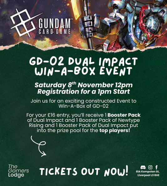 08/11/25 Gundam GD02 Win-A-Box Event Ticket