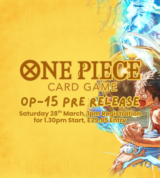 28/03/2026 - Pre Release One Piece OP15 - Ticket