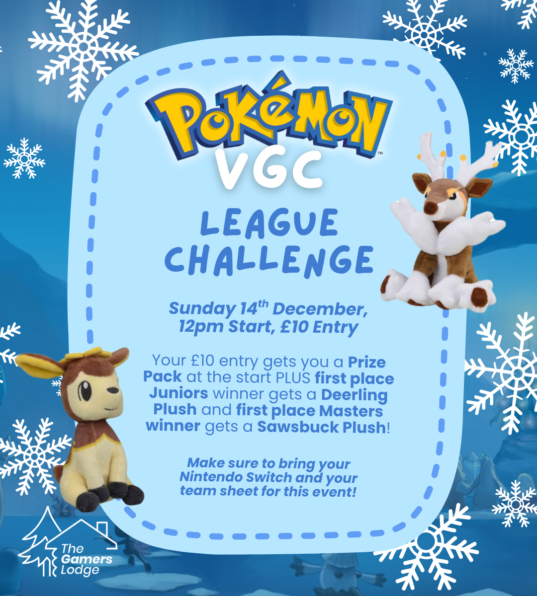 14/12/2025 - Pokemon VGC League Challenge Event Ticket