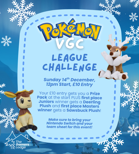 14/12/2025 - Pokemon VGC League Challenge Event Ticket