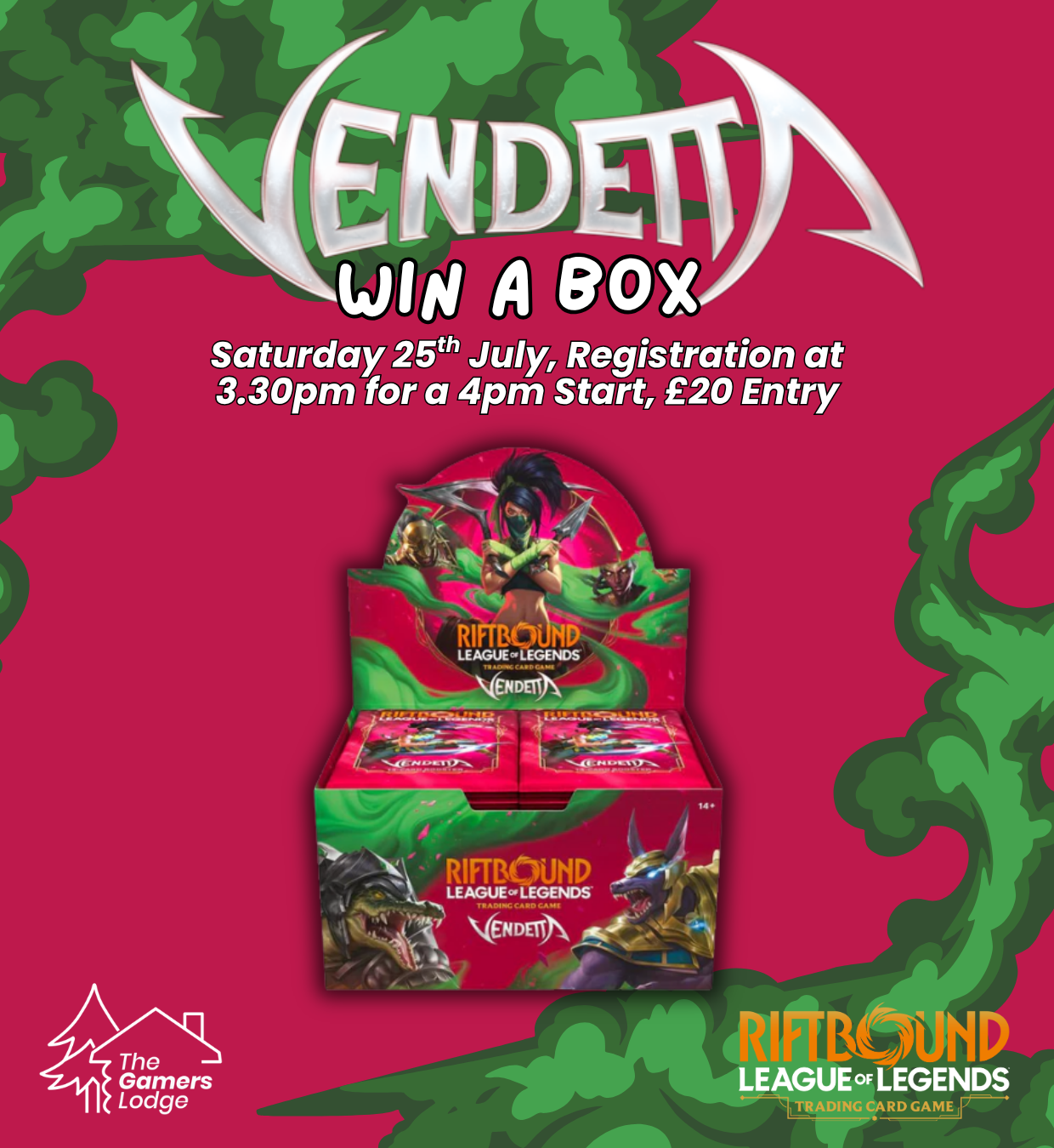 25.07.26 Event - Riftbound: Vendetta WIN A BOX
