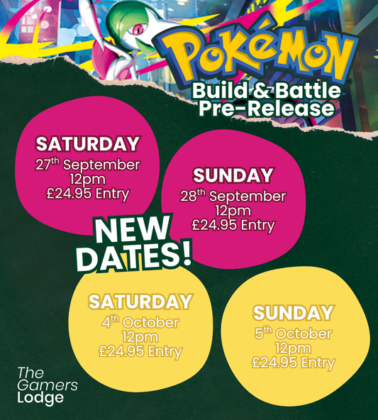 Pokémon TCG: Mega Evolution Build & Battle Pre-Release 1! 27th of September 2025!