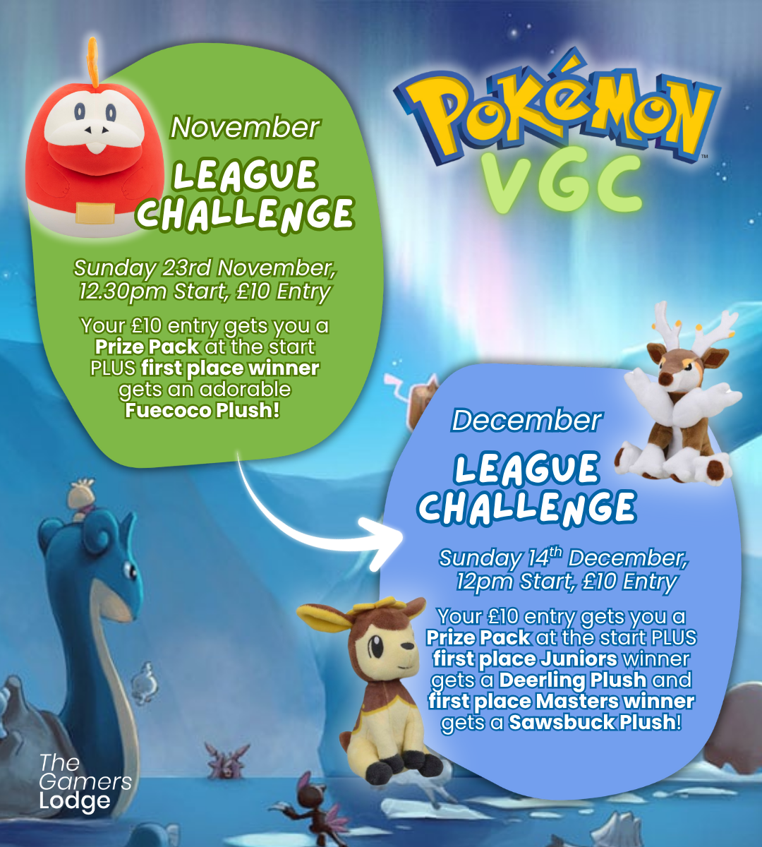 14/12/2025 - Pokemon VGC League Challenge Event Ticket