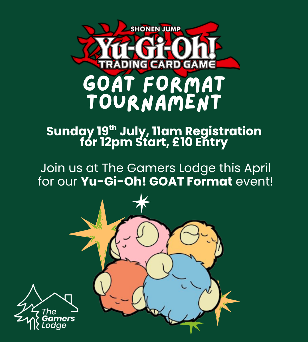 TICKET: Goat Format Tournament - Sunday 19/07/2026