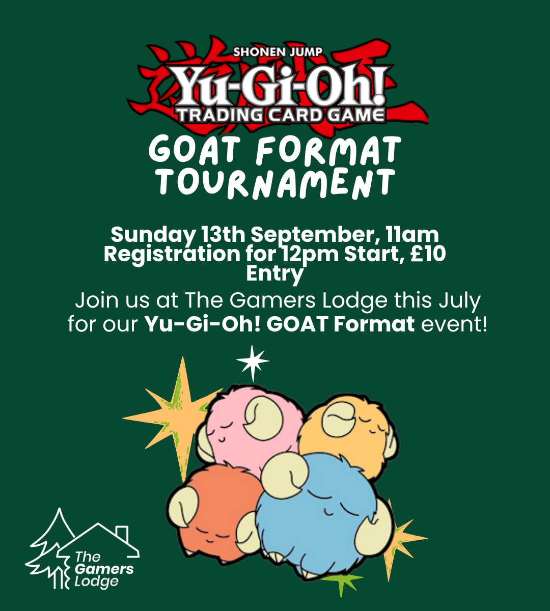 TICKET: Goat Format Tournament - Sunday 13/09/2026