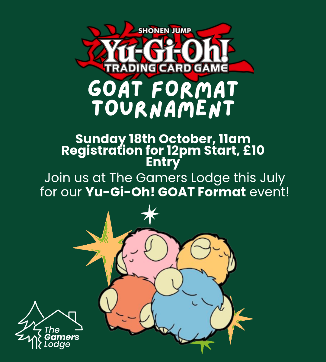 TICKET: Goat Format Tournament - Sunday 18/10/2026