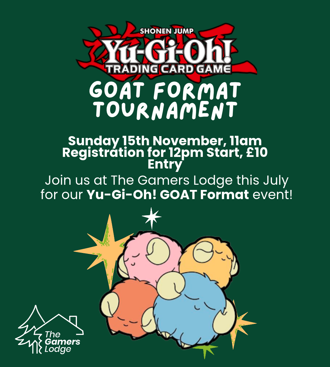TICKET: Goat Format Tournament - Sunday 15/11/2026